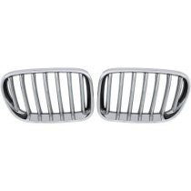 BMW X3 F25 10-14 Enkelribbad Kromad Sportgrill / Njurar DIEDERICHS